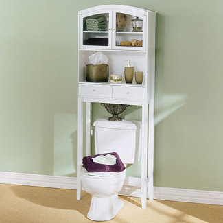 Wildon Home &reg; Woodrow Arch Top Bathroom Space Saver in White