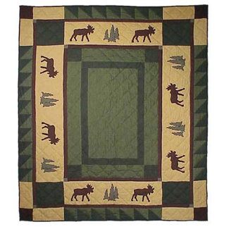 Patch Magic Cedar Trail Throw Quilt