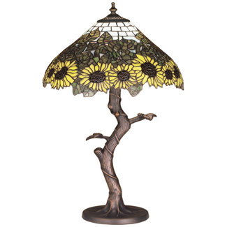 Meyda Tiffany Tiffany Wild Sunflower Table Lamp