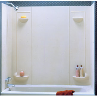 Swanstone Everyday Essentials Five Panel Veritek Tub Wall System