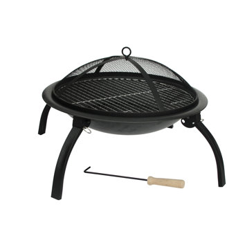 Fire Sense Folding Fire Pit
