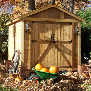 Wood Outdoor Storage Sheds