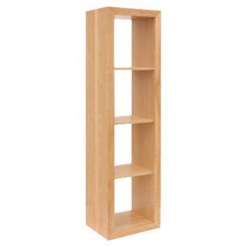 AlpenHome Marylon Tall Narrow Cube Storage Bookcase ...