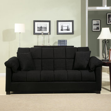 Handy Living Madrid Convertible Sofa & Reviews | Wayfair