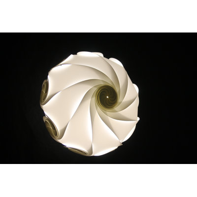Electric Firefly Designs Sol Lightshade in White by Electric Firefly