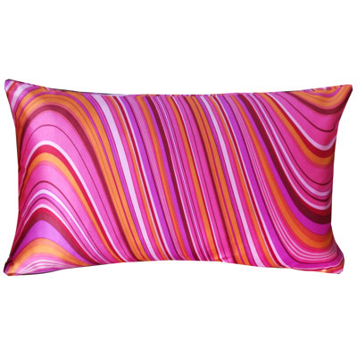 Jiti Pillows Psychedelic Decorative Pillow in Hot Pink