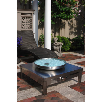 Urban Fire Stainless Steel Outdoor Fireplace