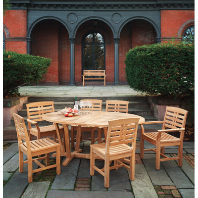 Kingsley Bate Mandalay 7 Piece Dining Set