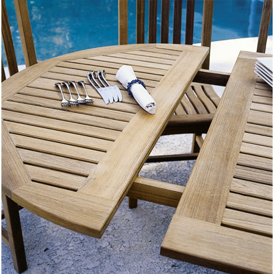 Kingsley Bate Essex Oval Extension Table 122"