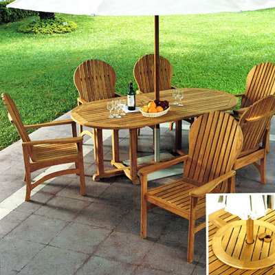 Kingsley Bate Hampton 7 Piece Dining Set