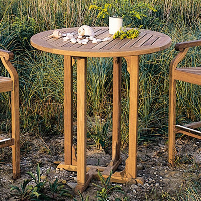 Kingsley Bate Essex Teak Outdoor Bar Table