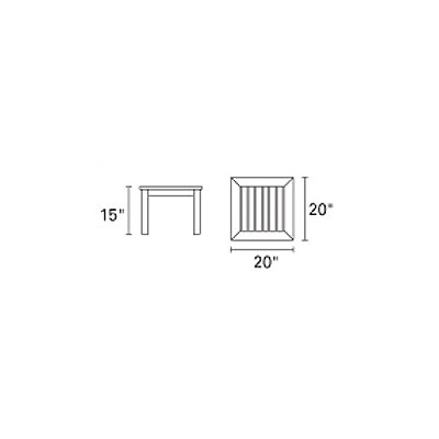 Kingsley Bate Classic End Table