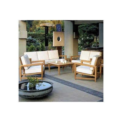 Kingsley Bate Amalfi Deep Seating Sofa with Cushions