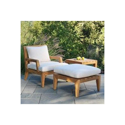 Kingsley Bate Mendocino Deep Seating Ottoman with Cushion