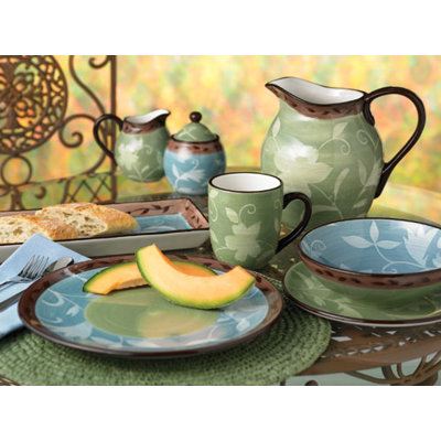 Pfaltzgraff Patio Garden Dinnerware Set