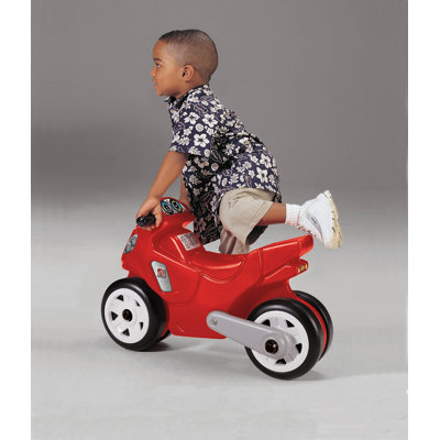 Step2 Motorcycle Ride-On Toy in Red