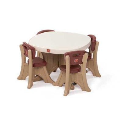 Step2 New Traditions Kids' 3 Piece Table and Chair Set
