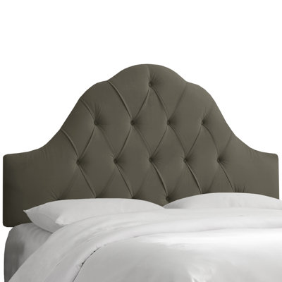 Velvet Upholstered Headboard by Skyline Furniture -image