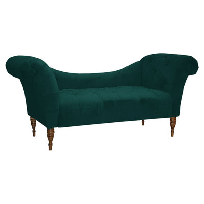 Skyline Furniture Velvet Settee Loveseat