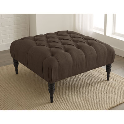 Skyline Furniture Tufted Fabric Cocktail Ottoman