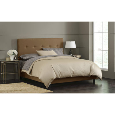 Skyline Furniture Button  Panel Bed