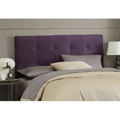 Skyline Furniture Double Button Tufted Upholstered Headboard