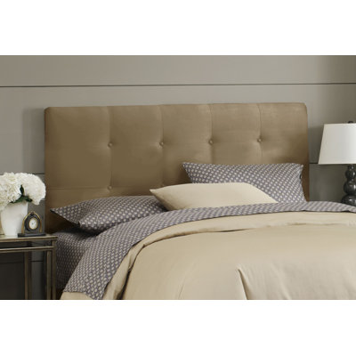 Skyline Furniture Double Button Tufted Upholstered Headboard