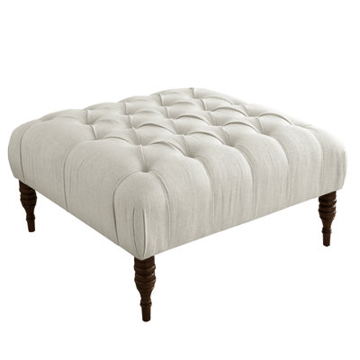 Skyline Furniture Tufted Fabric Cocktail Ottoman