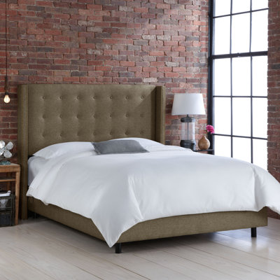 Groupie Wingback Bed by Skyline Furniture -image
