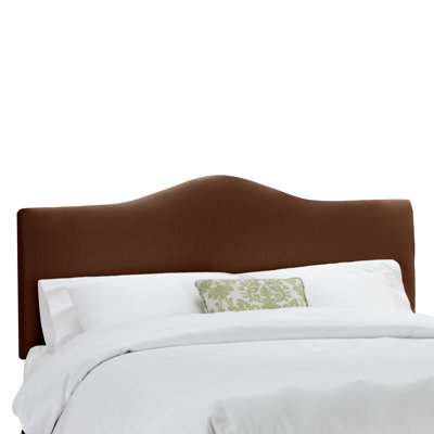 Shantung Upholstered Arched Panel Headboard by Skyline Furniture -image
