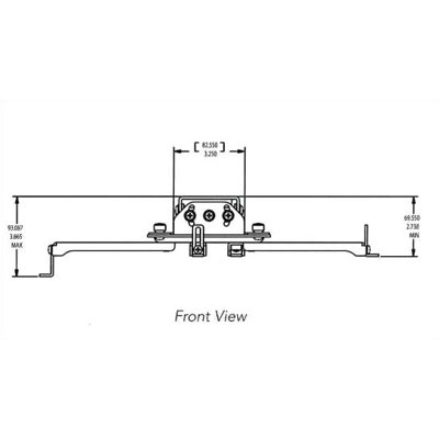 Chief Manufacturing RPA Series Universal Inverted Projector Ceiling Mount