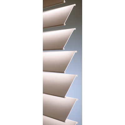 Fauxwood Impressions 2" Faux Wood Blind in White - 84" L