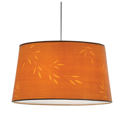 ILEX Lighting Jewel Drum Pendant with White Cord