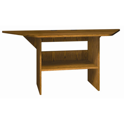 Ironwood Half Hexagon Workstation