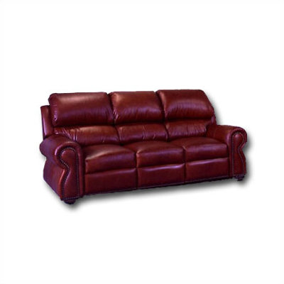 Omnia Furniture Cordova Leather Full Sleeper Sofa
