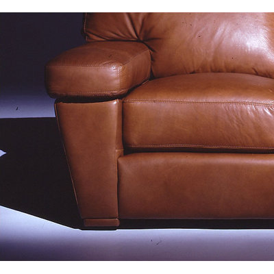 Omnia Furniture Prescott Leather Sofa