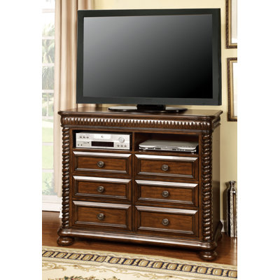 Bautini 6 Drawer Media Chest by Hokku Designs -image