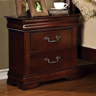 Cherisse 2 Drawer Nightstand by Hokku Designs -image