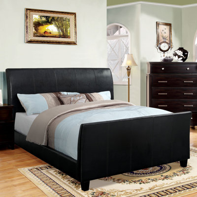 Antazia Sleigh Bed by Hokku Designs -image