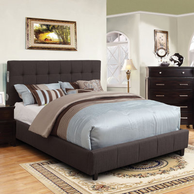 Musee Platform Bed with Bluetooth Speakers by Hokku Designs -image