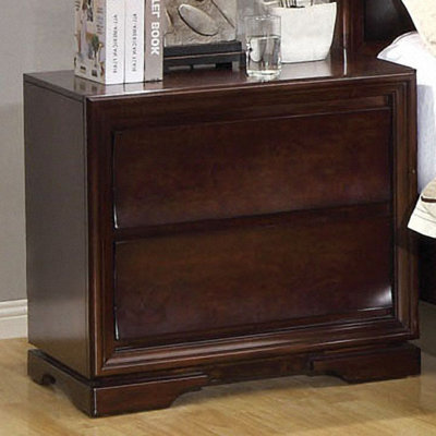 Amber 2 Drawer Nightstand by Hokku Designs -image
