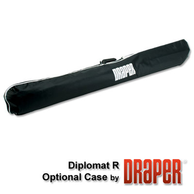 Draper Matte White Diplomat / R Portable Screen - 50" x 50" diagonal AV Format 