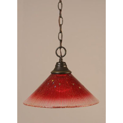 Toltec Lighting 1 Light Downlight Pendant