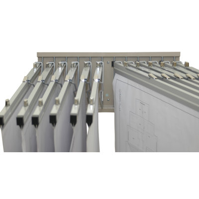 Adir Corp Pivot Wall Rack for Blueprints