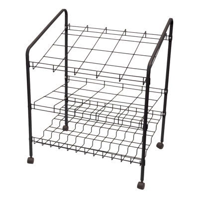 Adir Corp Wire Bin Roll File with Twenty Openings