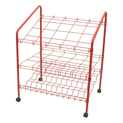 Adir Corp Wire Bin Roll File with Twenty Openings