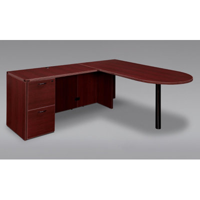 DMI Office Furniture Fairplex Right / Left Bullet L Executive Desk