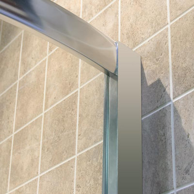 Dreamline Sector Center Sliding Door Shower Enclosure (Small)