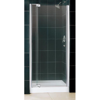 Dreamline Allure Pivot Shower Door with Center Drain and Trio Base Kit