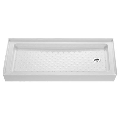 Dreamline Visions Sliding Door Shower Set with 30" x 60" Amazon Base and Right Drain